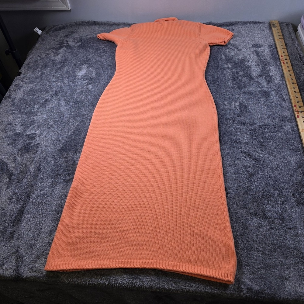 Ralph Lauren Purple Label Rollneck Short Sleeve Sweater Day Dress Womens M $1490 - Picture 2 of 11
